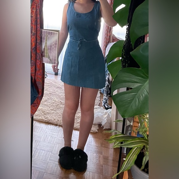 Jean Mini Dress - Picture 2 of 3